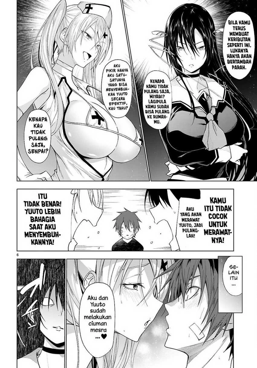 Halaman 7 — Maou Gakuen no Hangyakusha: Jinrui Hatsu no Maou Kouhou, Kenzoku Shoujo to Ouza wo Mezashite Nariagaru Chapter 48