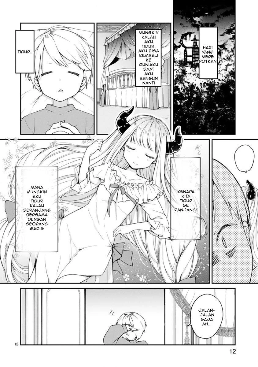 Halaman 13 — Maou-sama ni Shoukan sareta kedo Kotoba ga Tsuujinai. Chapter 1