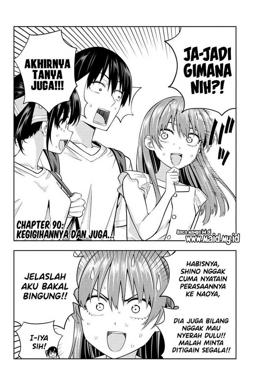 Halaman 4 — Kanojo mo Kanojo Chapter 90