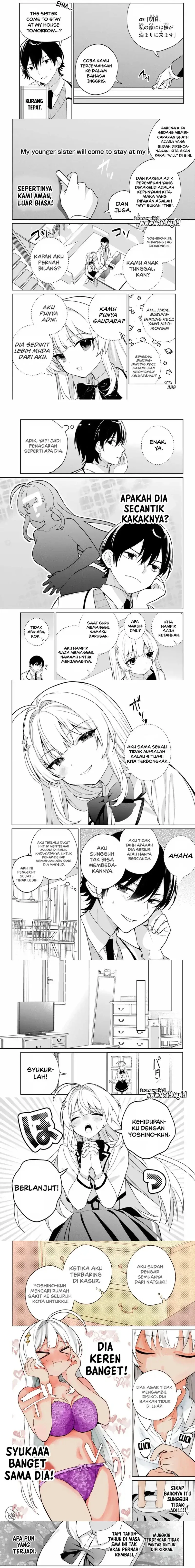 Halaman 5 — Remote Jugyou ni Nattara Class 1 no Bishoujo to Doukyo suru Koto ni Natta Chapter 13