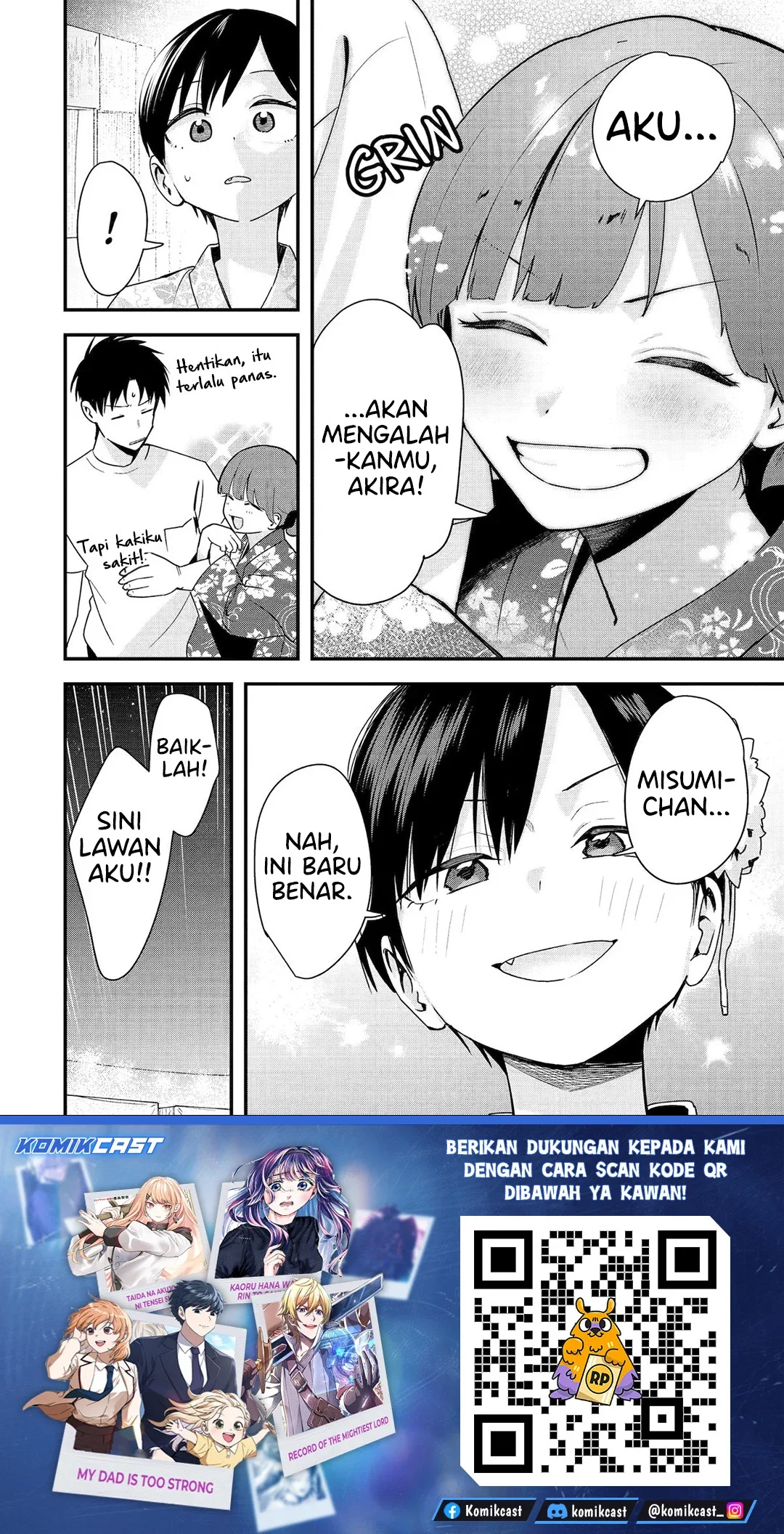 Halaman 17 — Boyish Kanojo ga Kawaisugiru Chapter 40