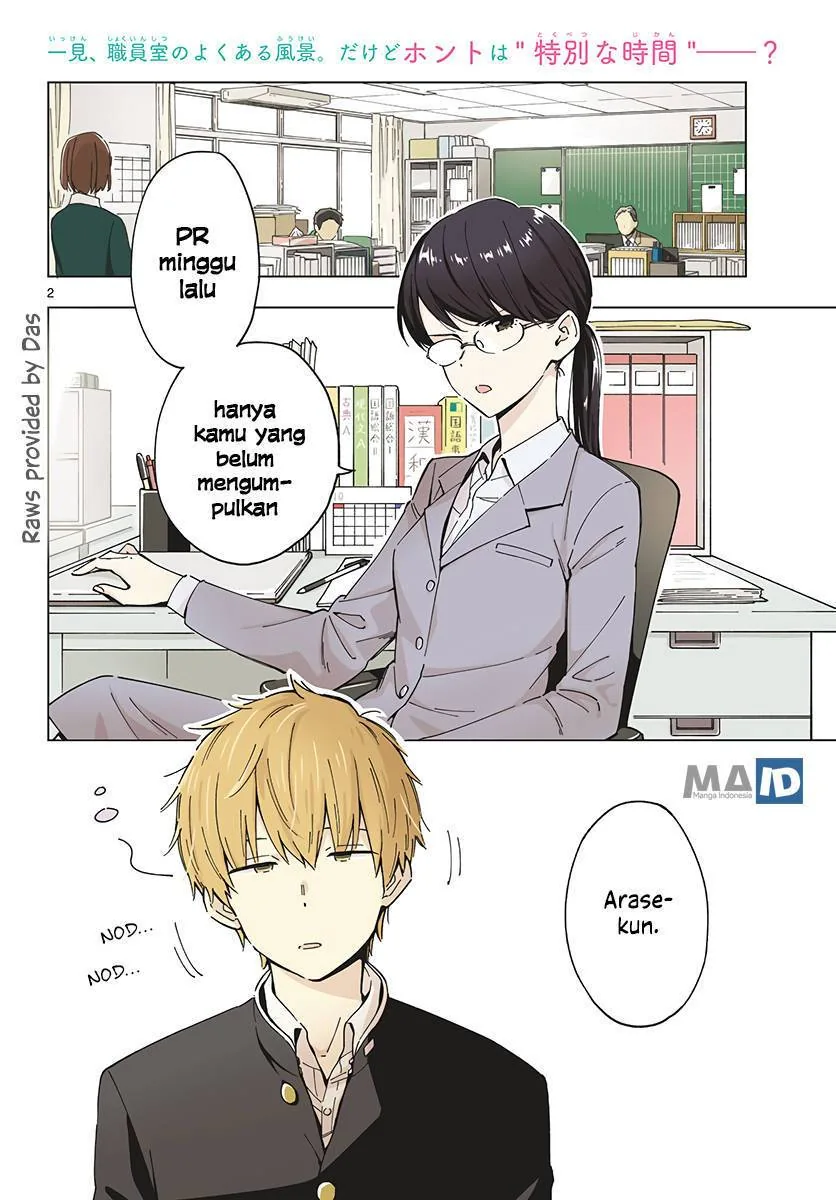 Halaman 4 — Sensei wa Koi wo Oshierarenai Chapter 1