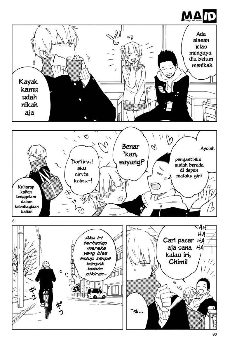 Halaman 8 — Sensei wa Koi wo Oshierarenai Chapter 1