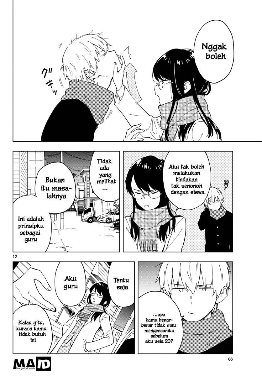 Halaman 14 — Sensei wa Koi wo Oshierarenai Chapter 1