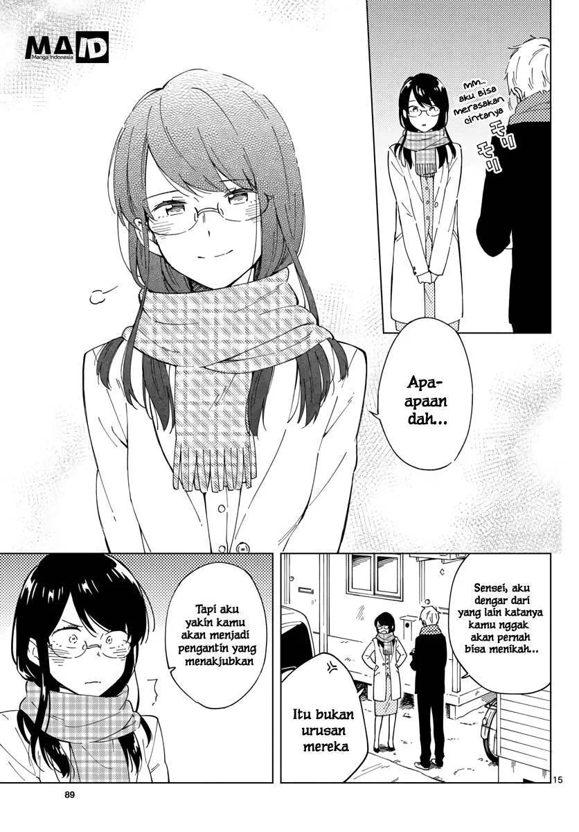 Halaman 17 — Sensei wa Koi wo Oshierarenai Chapter 1