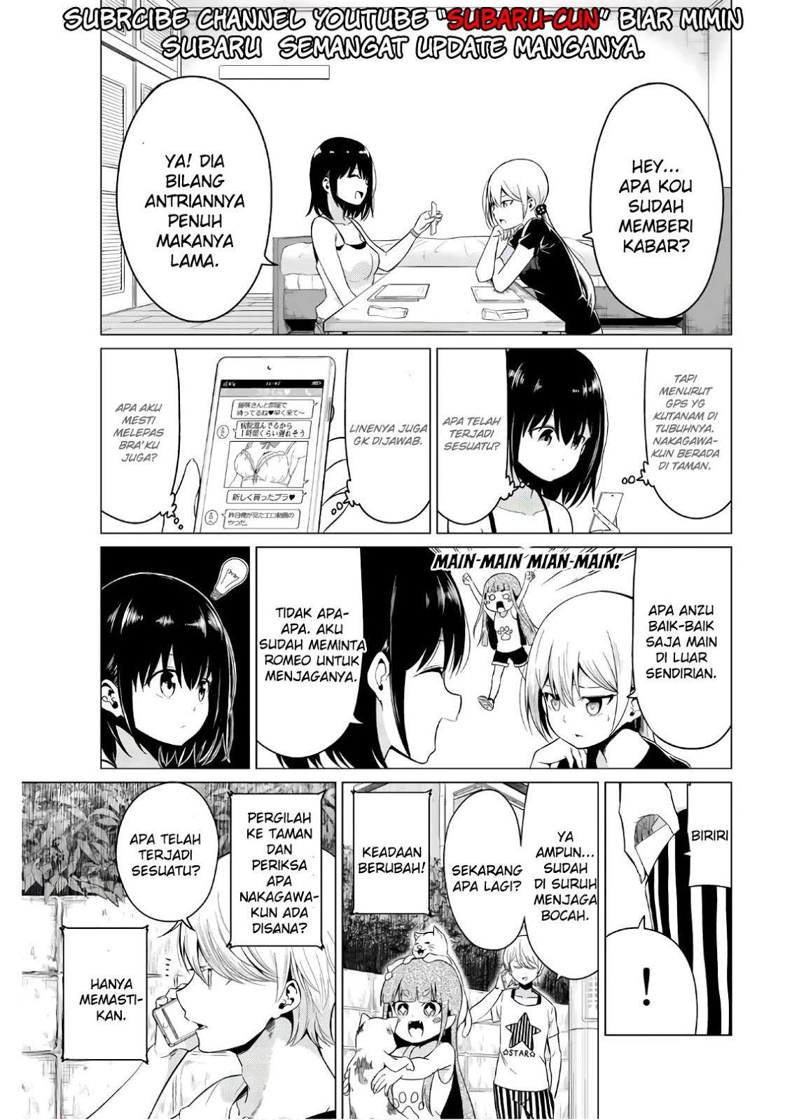 Halaman 9 — Sekai ka Kanojo ka Erabenai Chapter 18