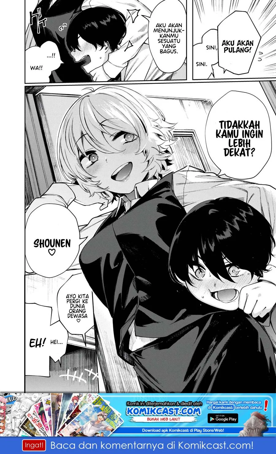 Halaman 14 — Shounen, Chotto Sabotteko? Chapter 5