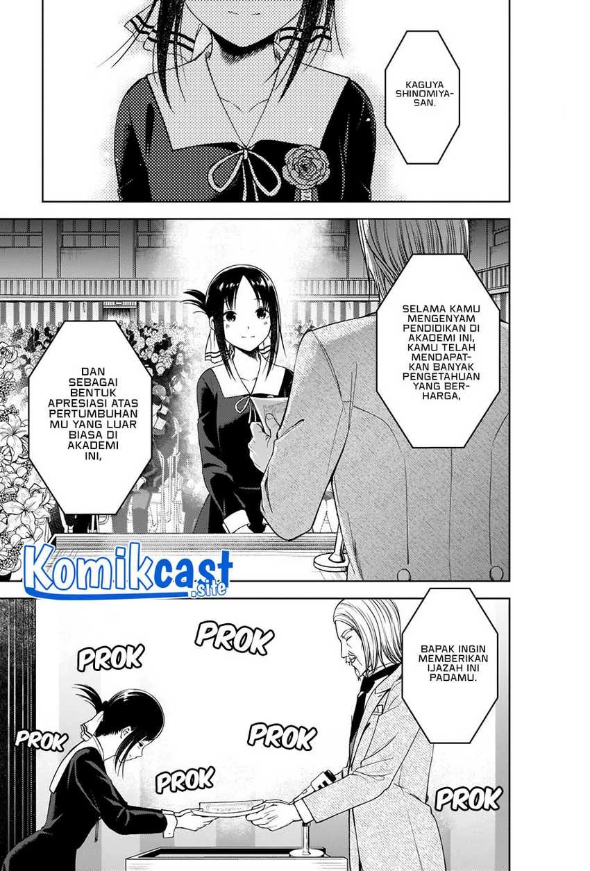 Halaman 7 — Kaguya-sama wa Kokurasetai: Tensai-tachi no Renai Zunousen Chapter 281