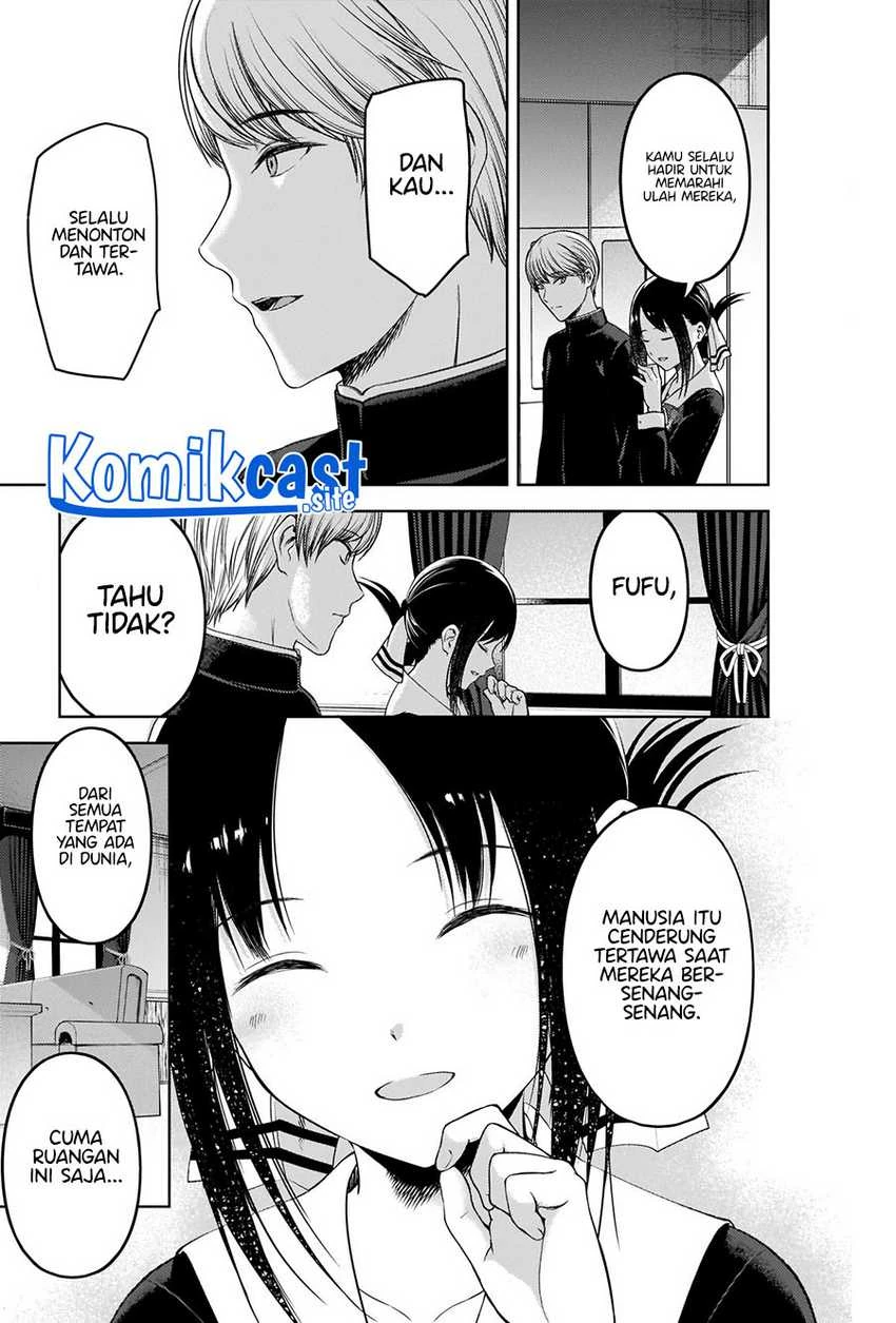 Halaman 11 — Kaguya-sama wa Kokurasetai: Tensai-tachi no Renai Zunousen Chapter 281