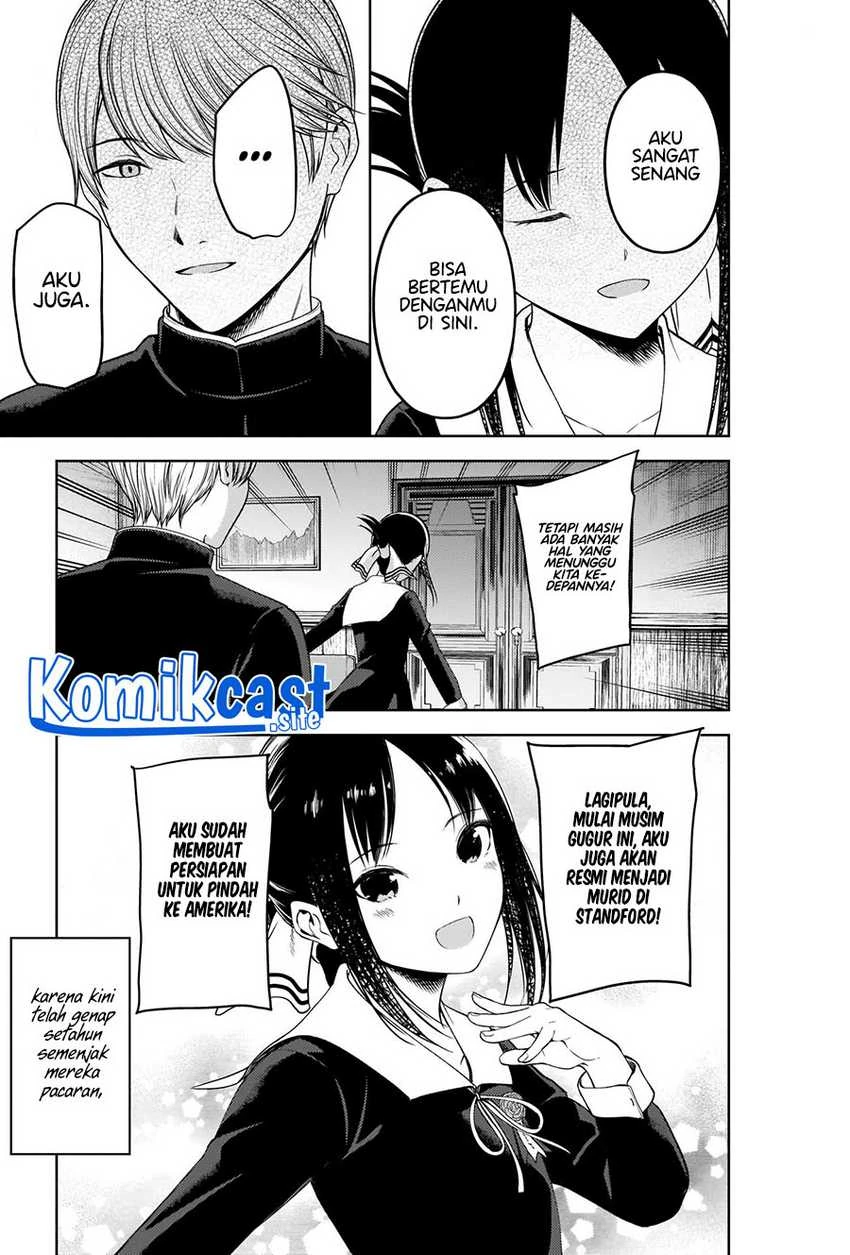 Halaman 13 — Kaguya-sama wa Kokurasetai: Tensai-tachi no Renai Zunousen Chapter 281