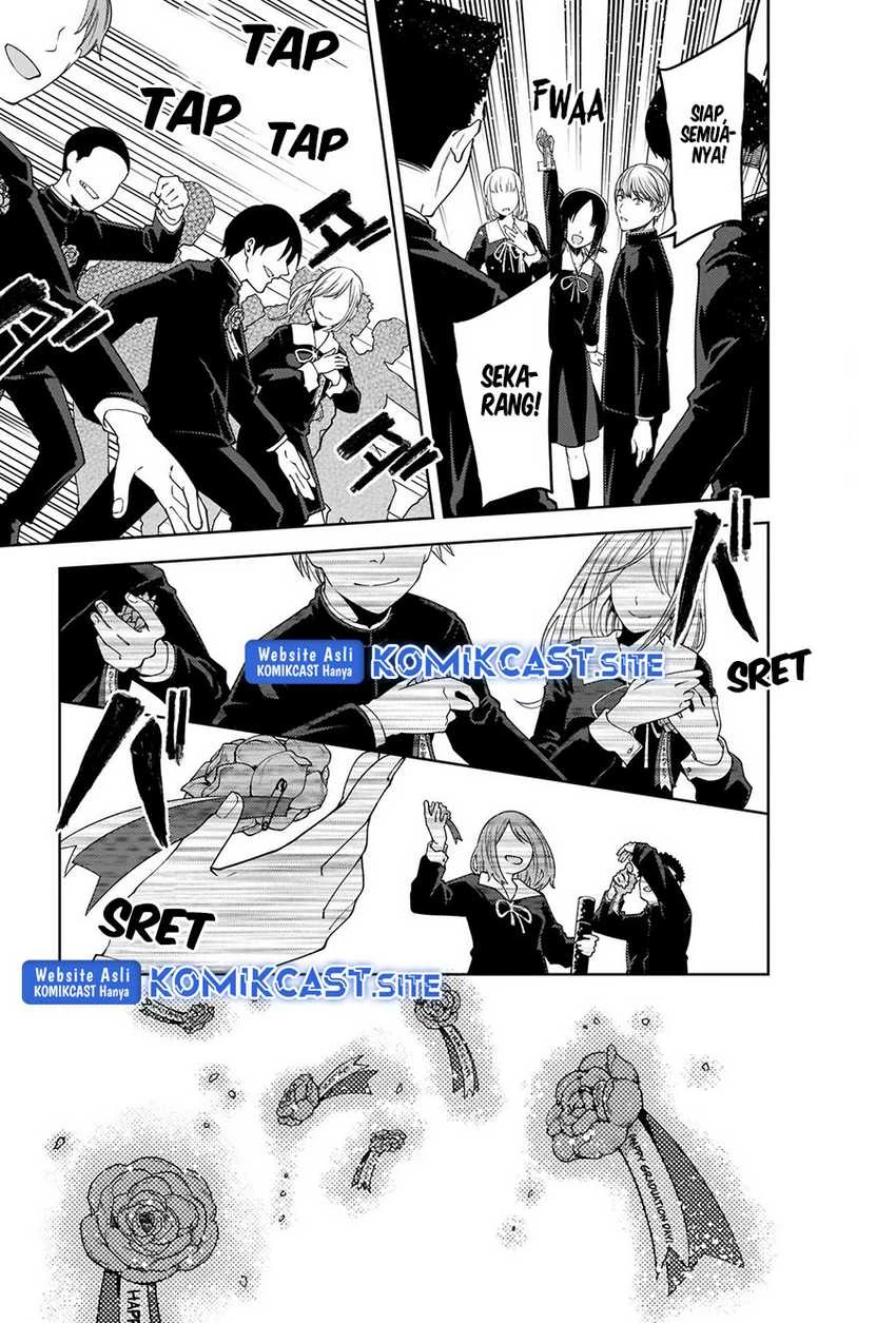 Halaman 17 — Kaguya-sama wa Kokurasetai: Tensai-tachi no Renai Zunousen Chapter 281