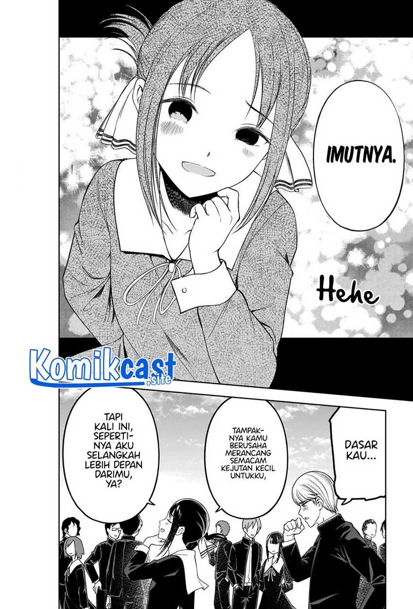 Halaman 21 — Kaguya-sama wa Kokurasetai: Tensai-tachi no Renai Zunousen Chapter 281