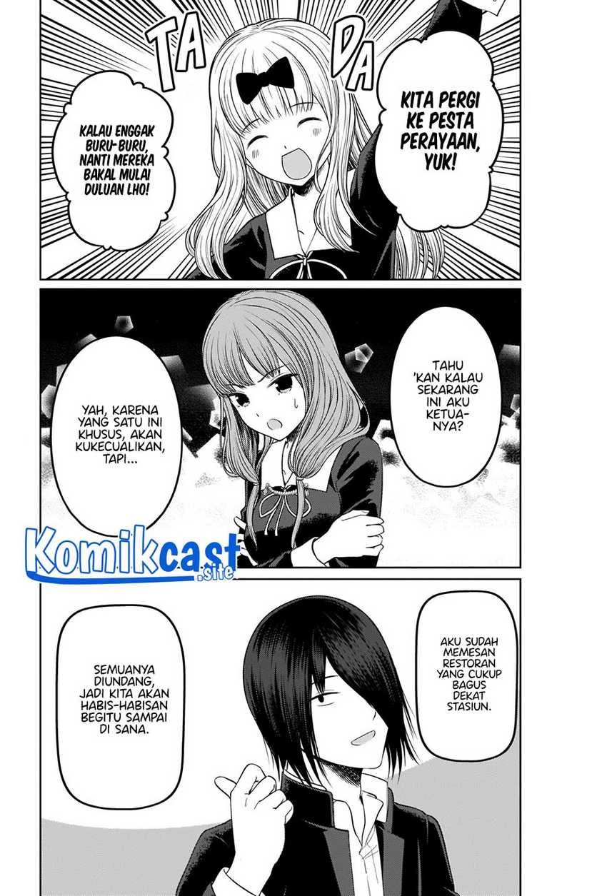 Halaman 24 — Kaguya-sama wa Kokurasetai: Tensai-tachi no Renai Zunousen Chapter 281