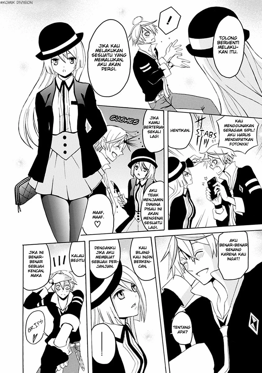 Halaman 9 — Ore ga Akuma de, Aitsu ga Yome de. Chapter 14