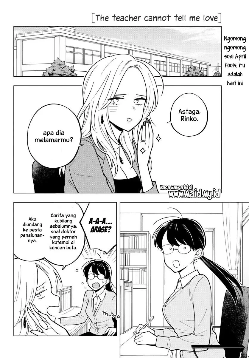 Halaman 7 — Sensei wa Koi wo Oshierarenai Chapter 26