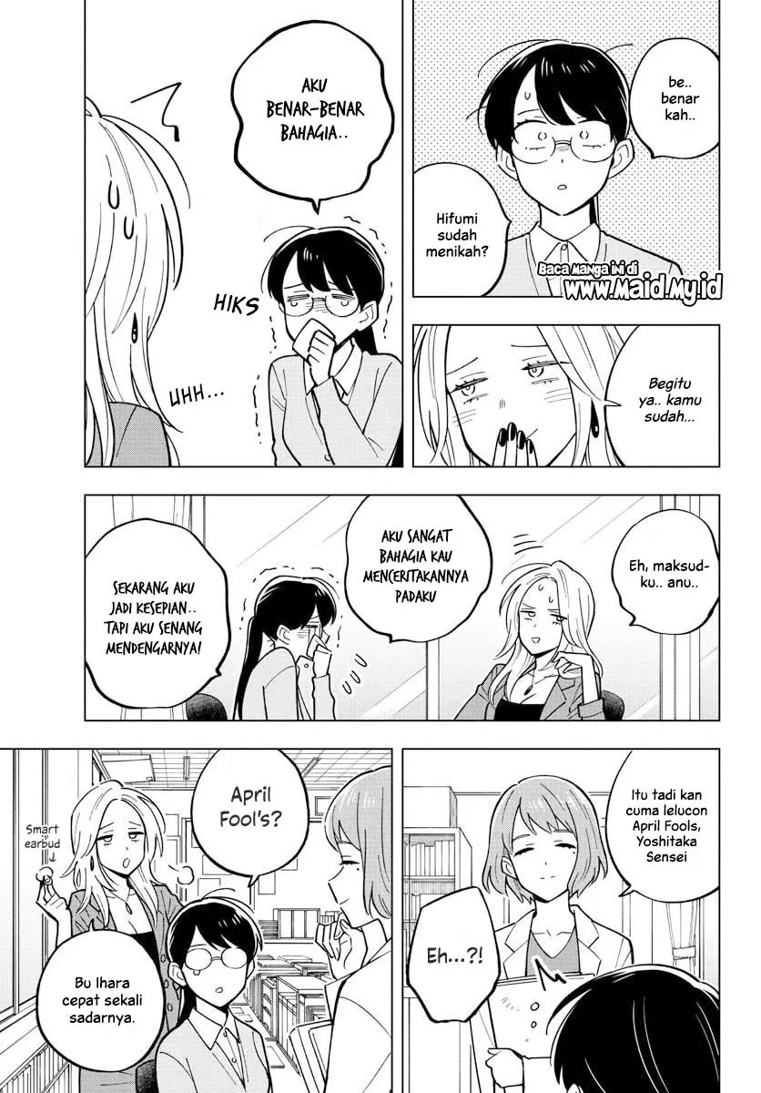 Halaman 8 — Sensei wa Koi wo Oshierarenai Chapter 26