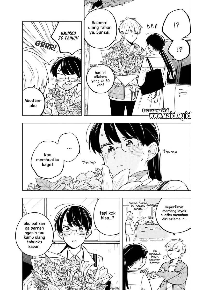 Halaman 18 — Sensei wa Koi wo Oshierarenai Chapter 26