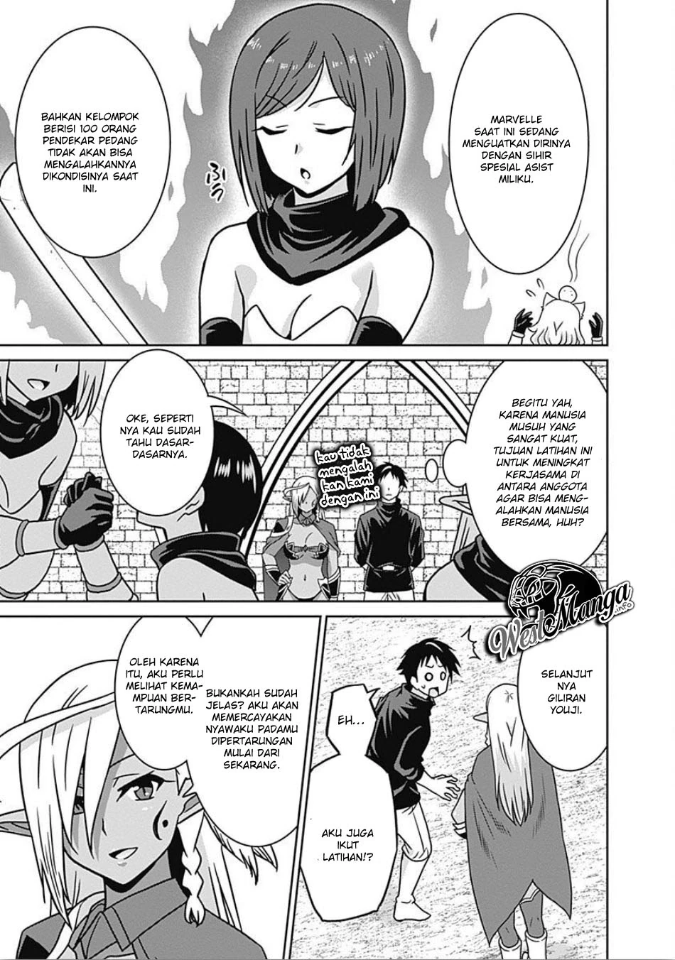 Halaman 7 — Saikyou no Shuzoku ga Ningen Datta Ken Chapter 44