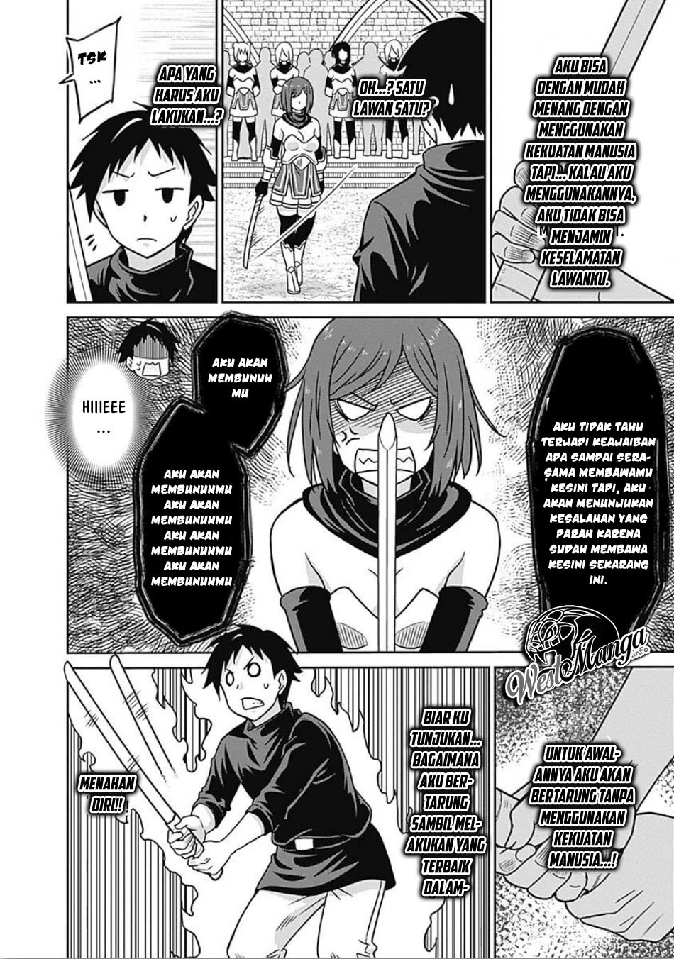 Halaman 8 — Saikyou no Shuzoku ga Ningen Datta Ken Chapter 44