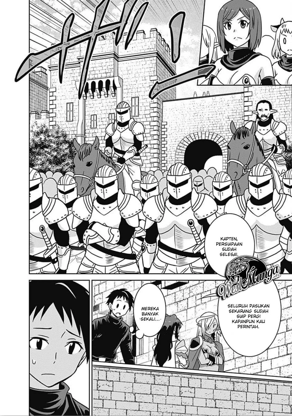 Halaman 18 — Saikyou no Shuzoku ga Ningen Datta Ken Chapter 44