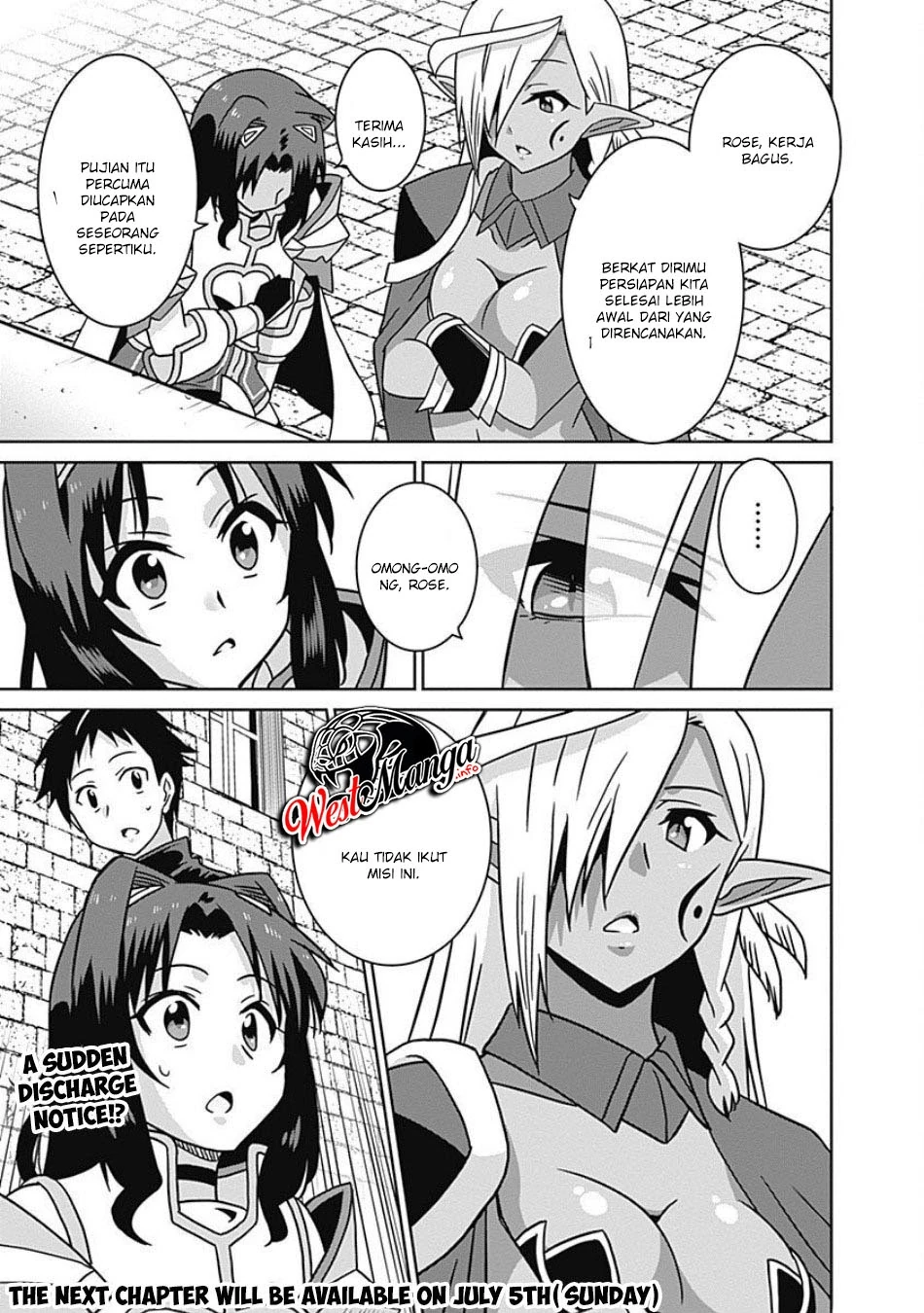 Halaman 19 — Saikyou no Shuzoku ga Ningen Datta Ken Chapter 44