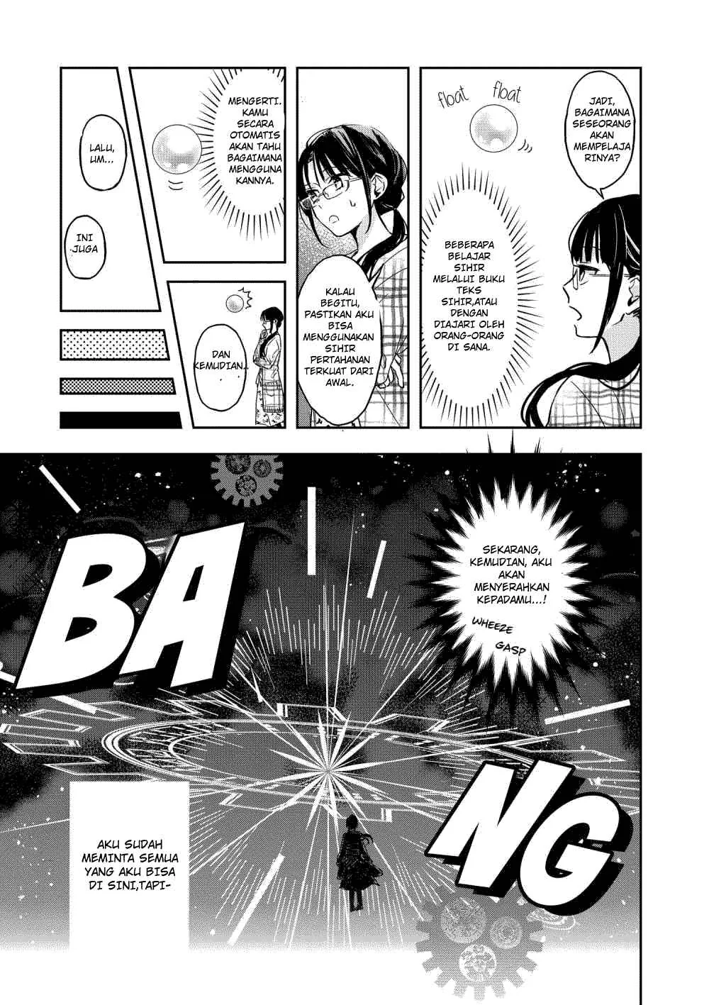 Halaman 12 — Isekai ni Kyuuseishu toshite Yobaremashita ga, Around 30 ni wa Muri nanode, Hissori Book Cafe Hajimemashita. Chapter 1