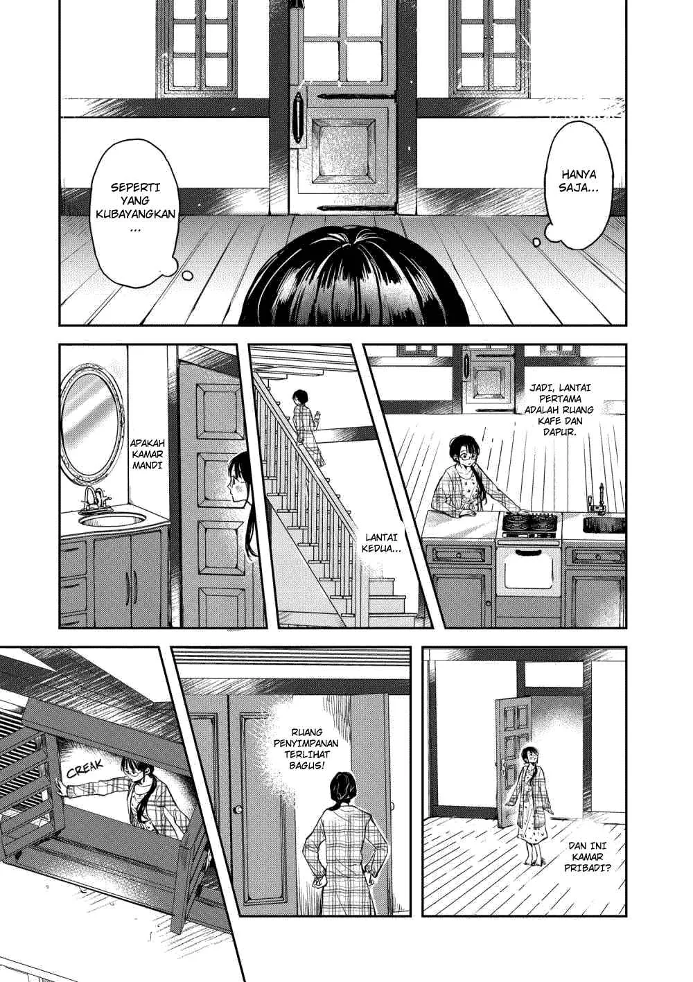 Halaman 14 — Isekai ni Kyuuseishu toshite Yobaremashita ga, Around 30 ni wa Muri nanode, Hissori Book Cafe Hajimemashita. Chapter 1