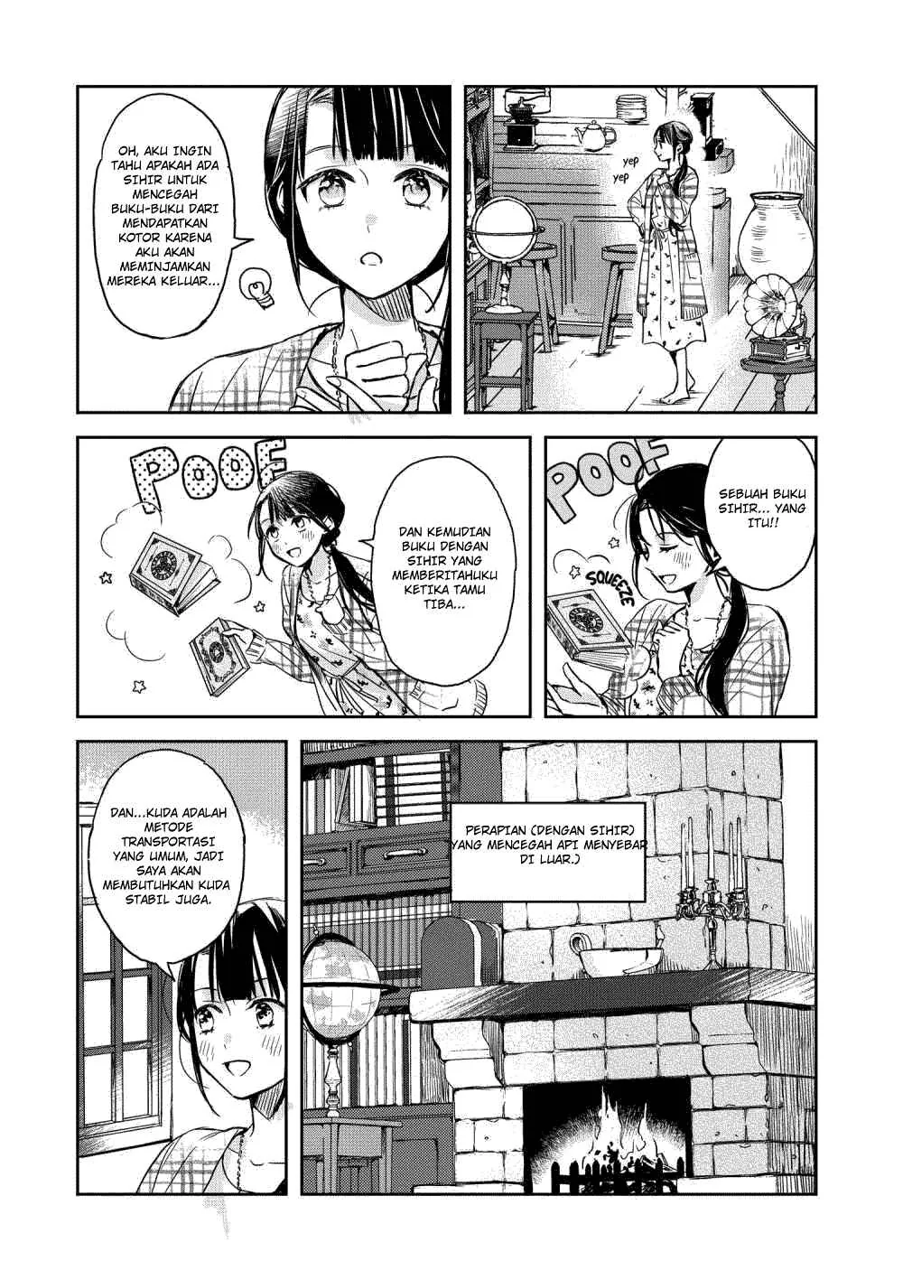 Halaman 20 — Isekai ni Kyuuseishu toshite Yobaremashita ga, Around 30 ni wa Muri nanode, Hissori Book Cafe Hajimemashita. Chapter 1