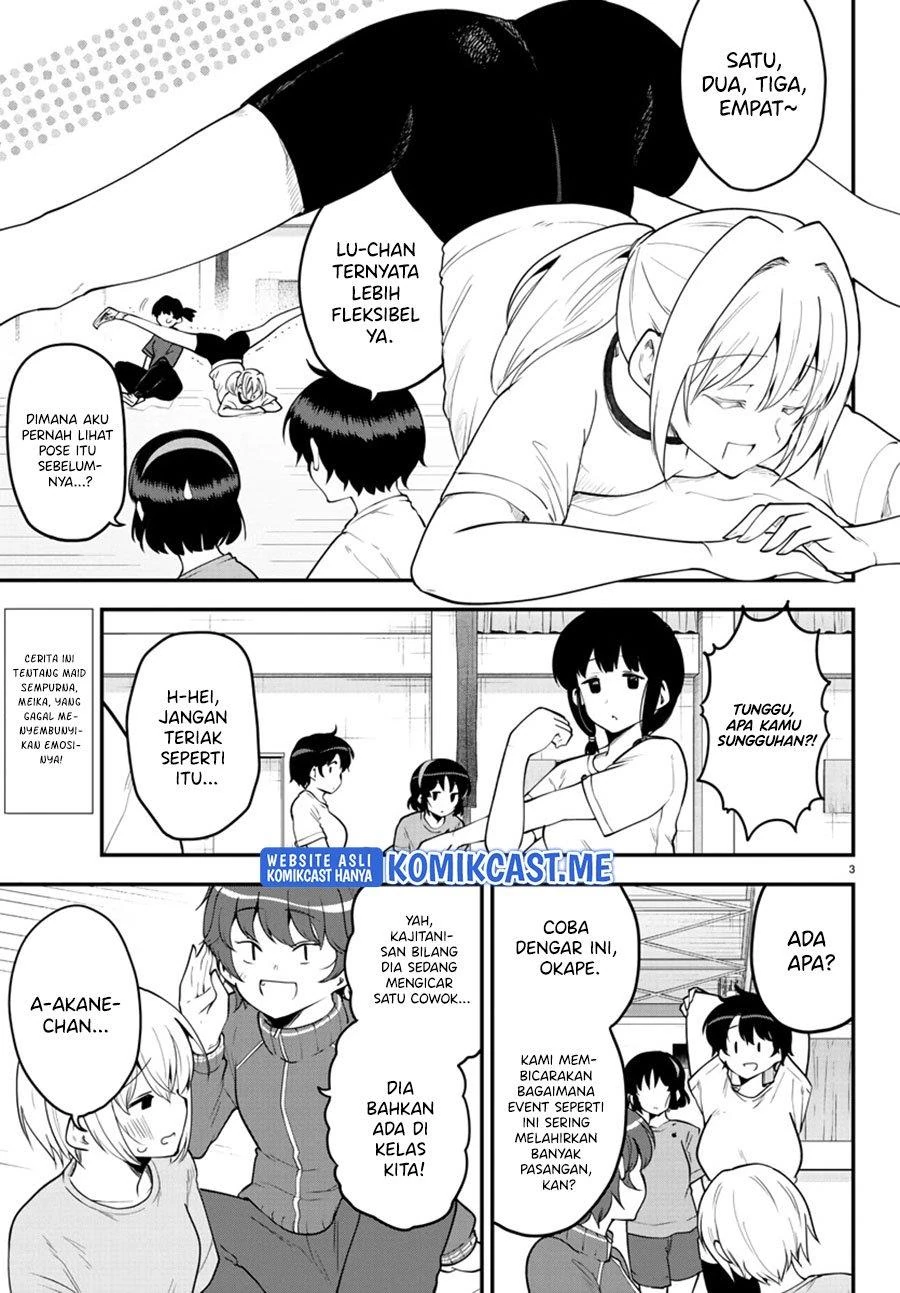Halaman 3 — Meika-san wa Oshikorosenai Chapter 105