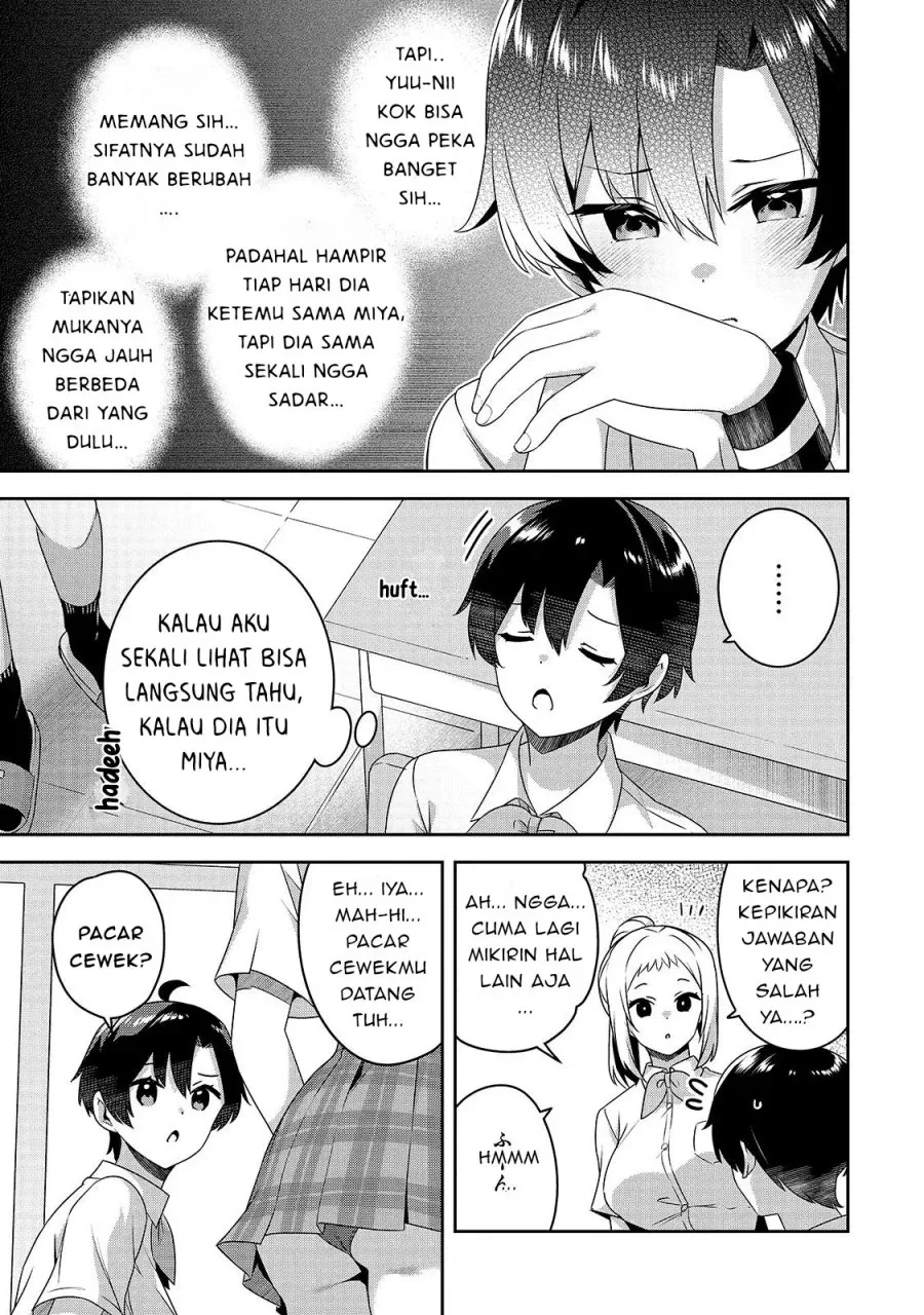 Halaman 3 — 10-nenburi ni Saikai shita Kusogaki wa Seijun Bishoujo JK ni Seichou shiteita Chapter 17.1