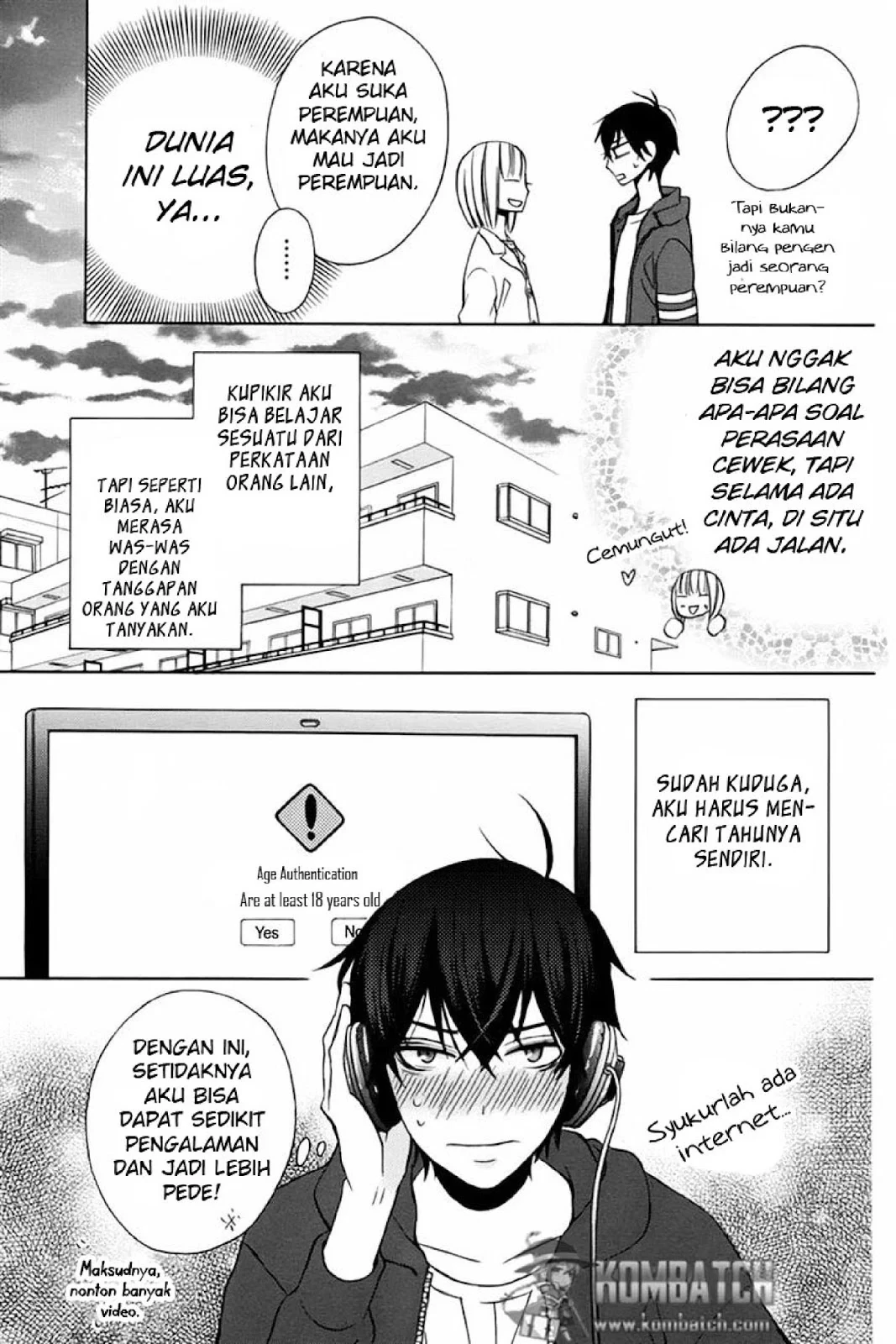 Halaman 4 — Kanojo ni Naru Hi Chapter 16