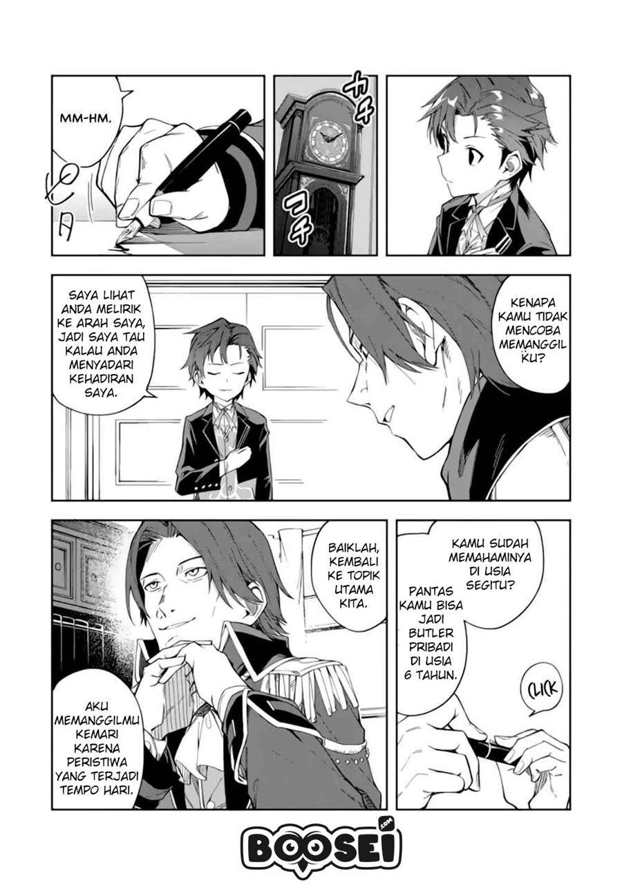 Halaman 4 — Akuyaku Reijou no Shitsuji-sama: Hametsu Flag wa Ore ga Tsubusasete Itadakimasu Chapter 2.1