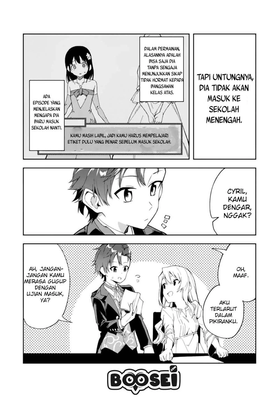 Halaman 18 — Akuyaku Reijou no Shitsuji-sama: Hametsu Flag wa Ore ga Tsubusasete Itadakimasu Chapter 2.1