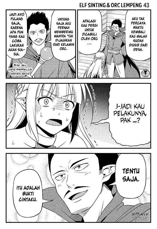 Halaman 3 — Hentai Elf to Majime Orc Chapter 6