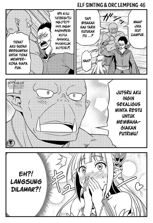 Halaman 7 — Hentai Elf to Majime Orc Chapter 6