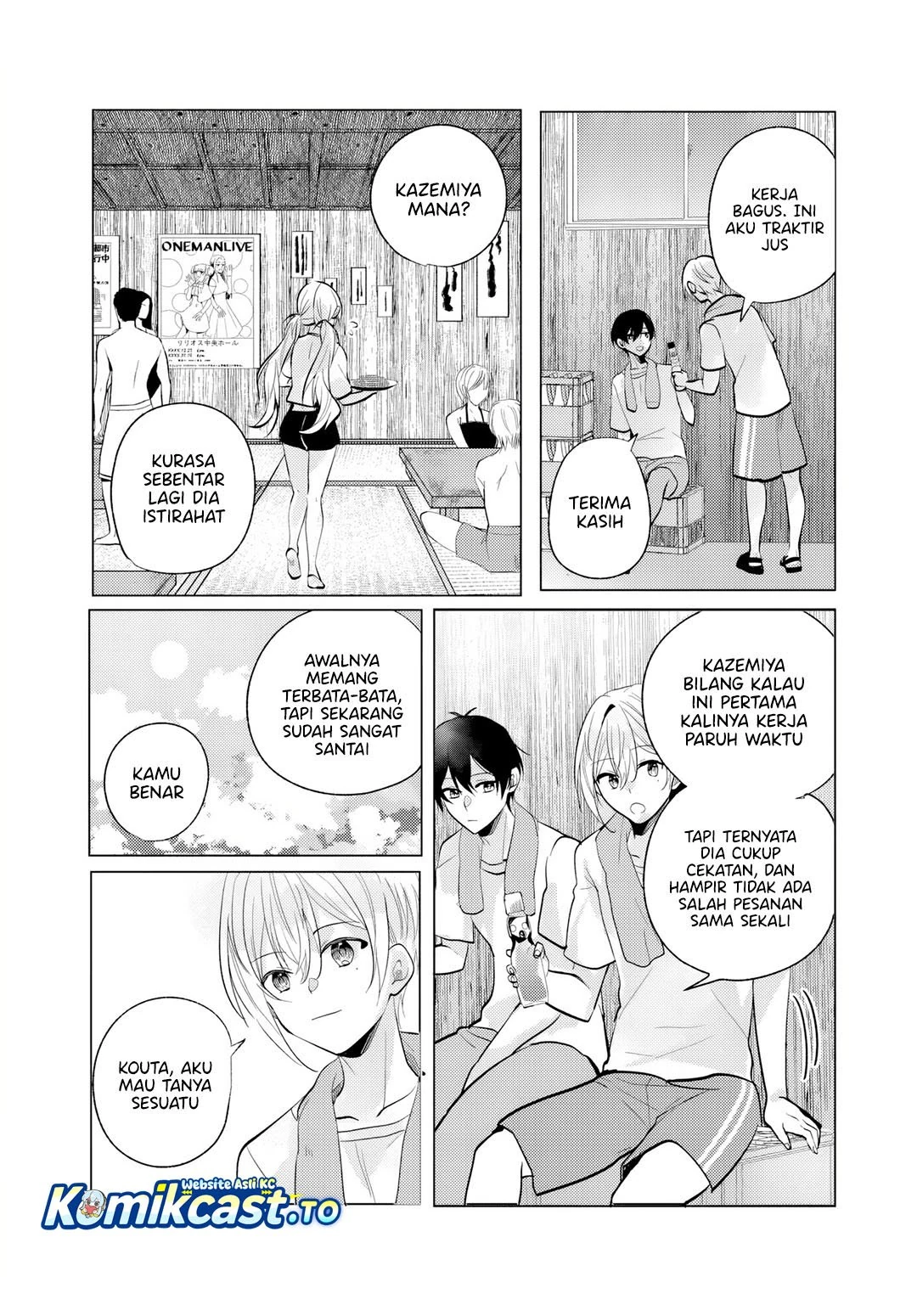 Halaman 4 — Houkago, Famiresu de, Class no Ano Ko to. Chapter 11