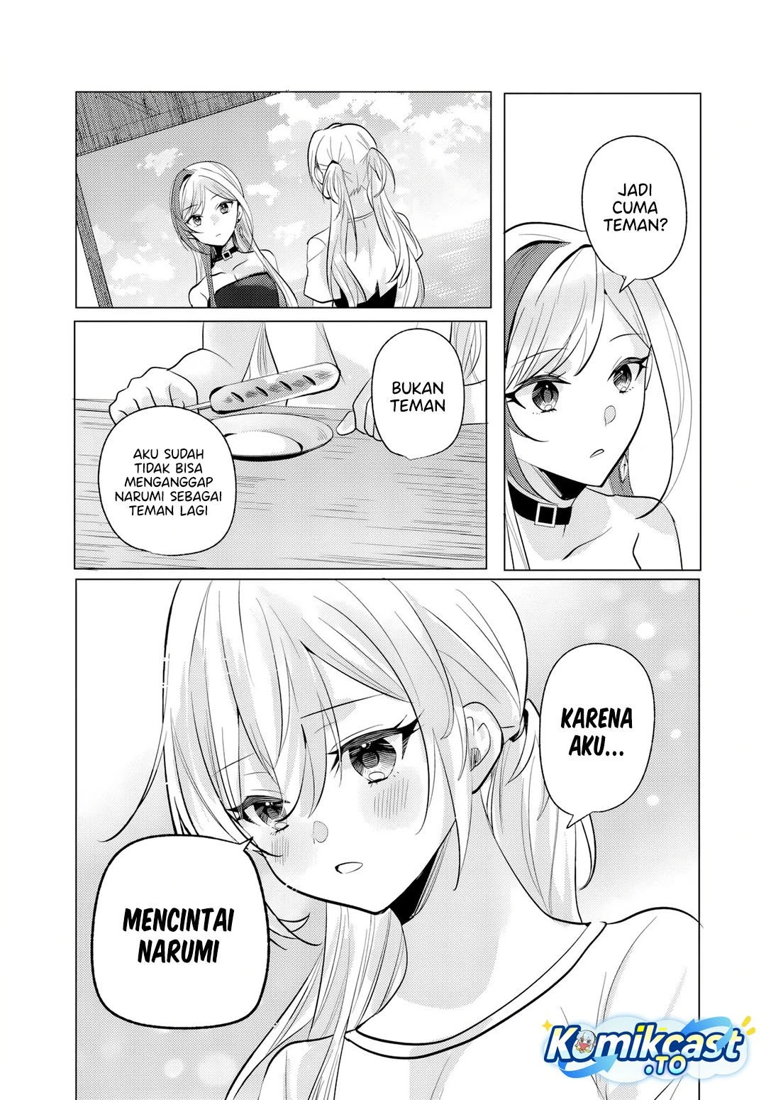 Halaman 10 — Houkago, Famiresu de, Class no Ano Ko to. Chapter 11