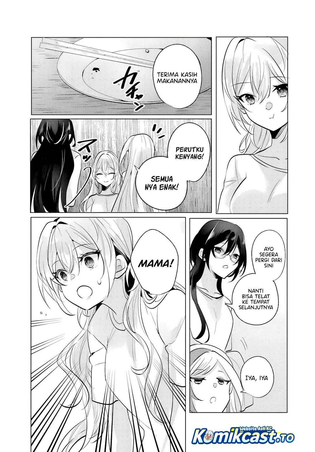 Halaman 14 — Houkago, Famiresu de, Class no Ano Ko to. Chapter 11