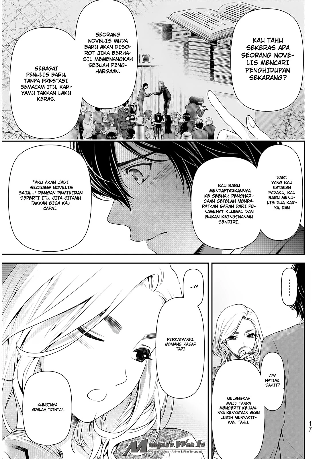 Halaman 8 — Domestic na Kanojo Chapter 56