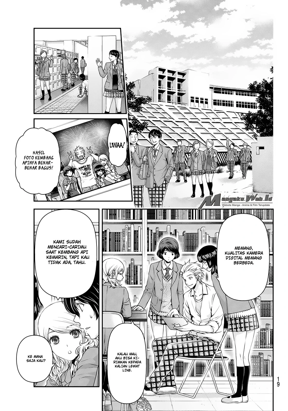 Halaman 9 — Domestic na Kanojo Chapter 56