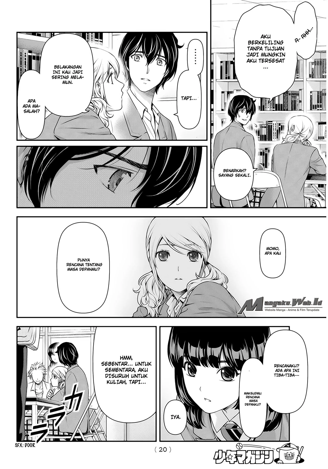 Halaman 10 — Domestic na Kanojo Chapter 56