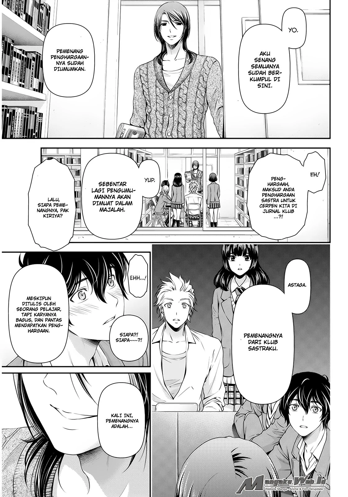 Halaman 11 — Domestic na Kanojo Chapter 56