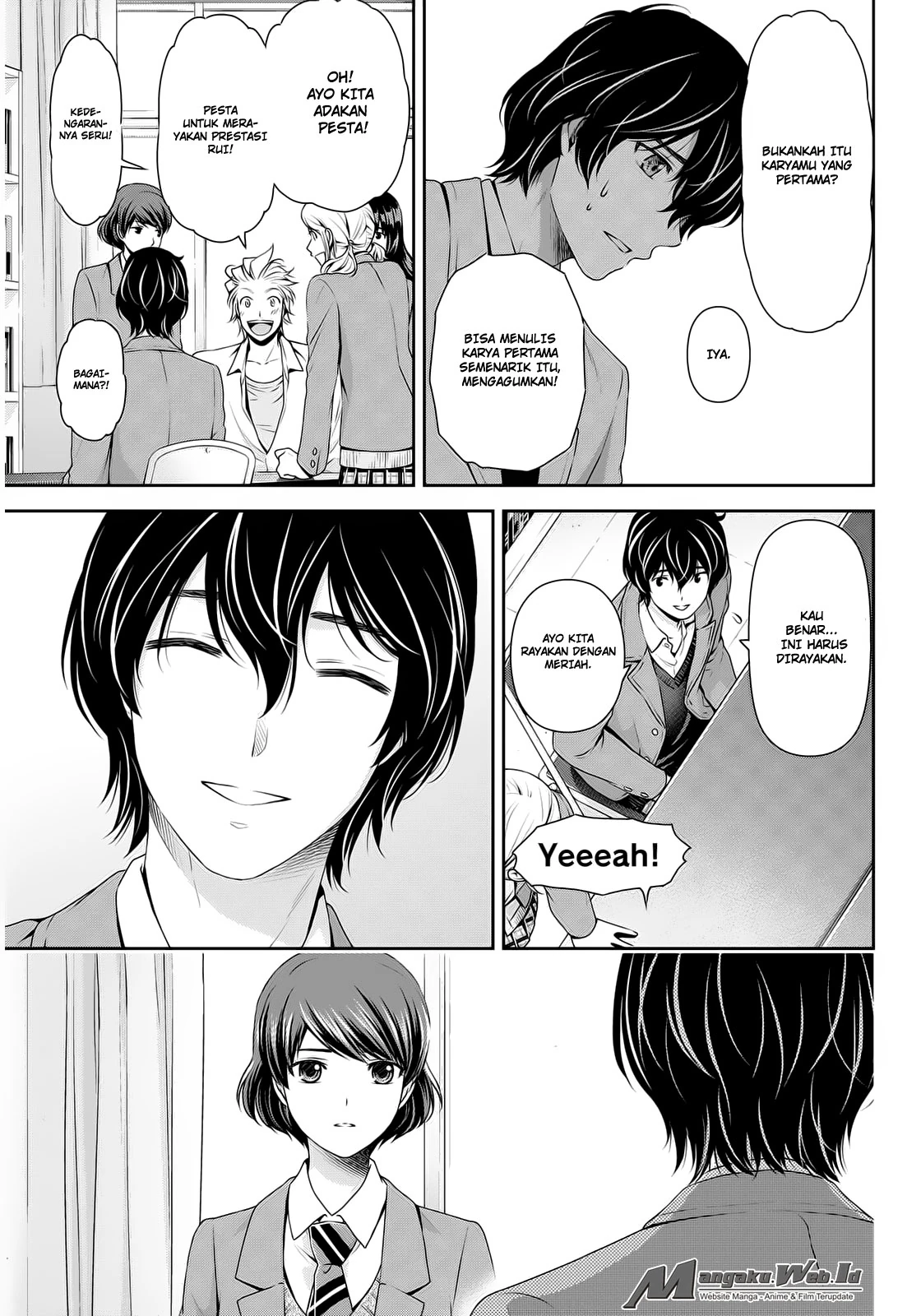 Halaman 13 — Domestic na Kanojo Chapter 56