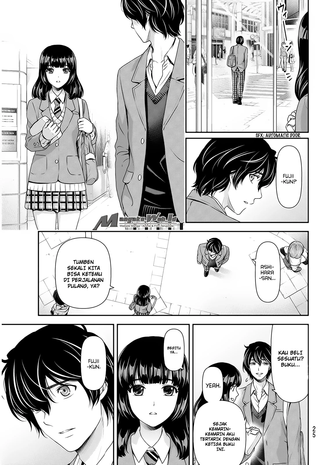 Halaman 15 — Domestic na Kanojo Chapter 56