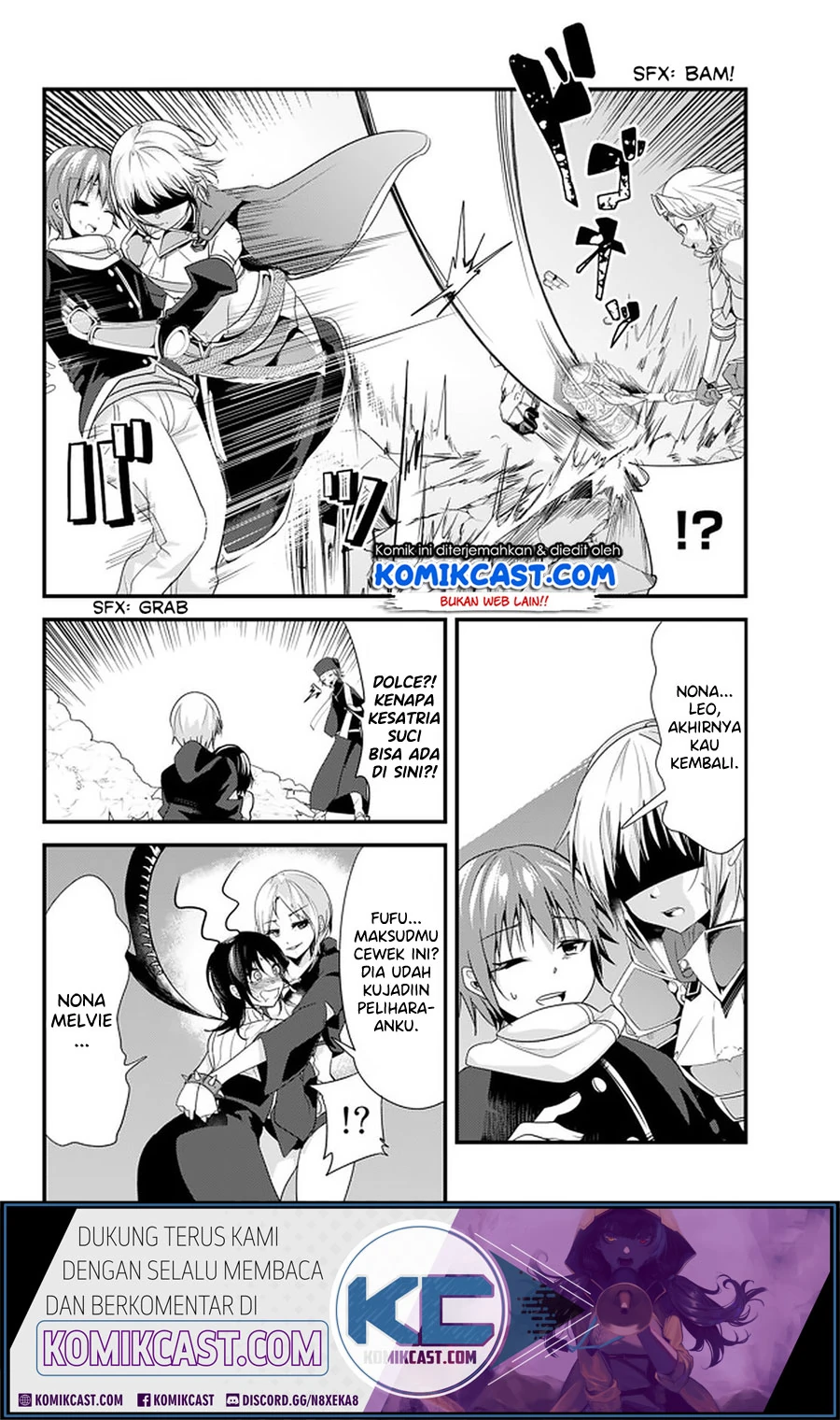 Halaman 3 — Imamade Ichido mo Onnaatsukai sareta Koto ga Nai Onna Kishi wo Onnaatsukai suru Manga Chapter 109