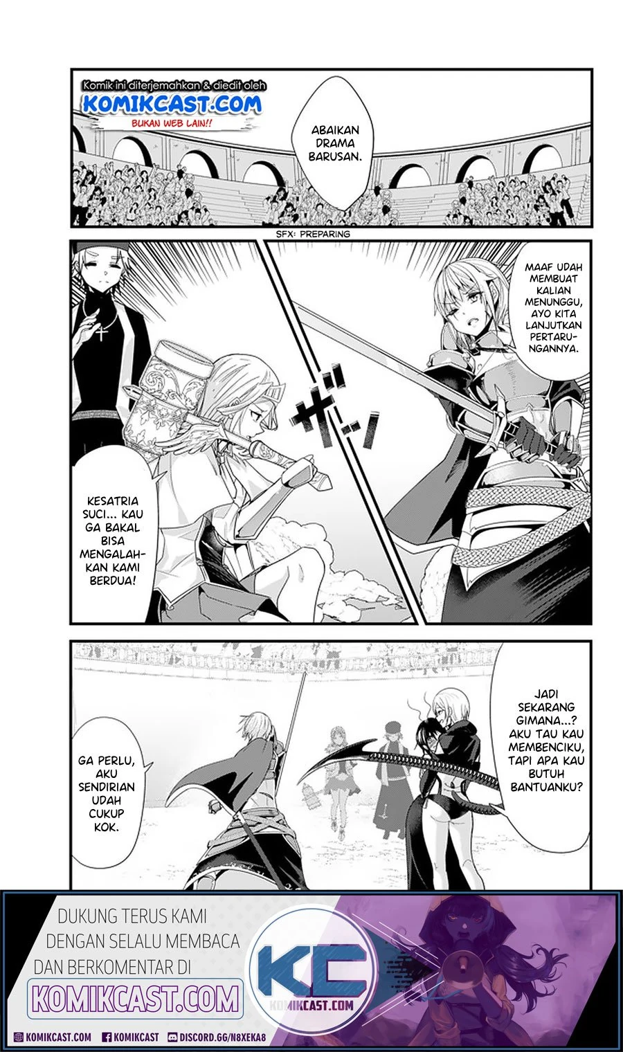 Halaman 5 — Imamade Ichido mo Onnaatsukai sareta Koto ga Nai Onna Kishi wo Onnaatsukai suru Manga Chapter 109