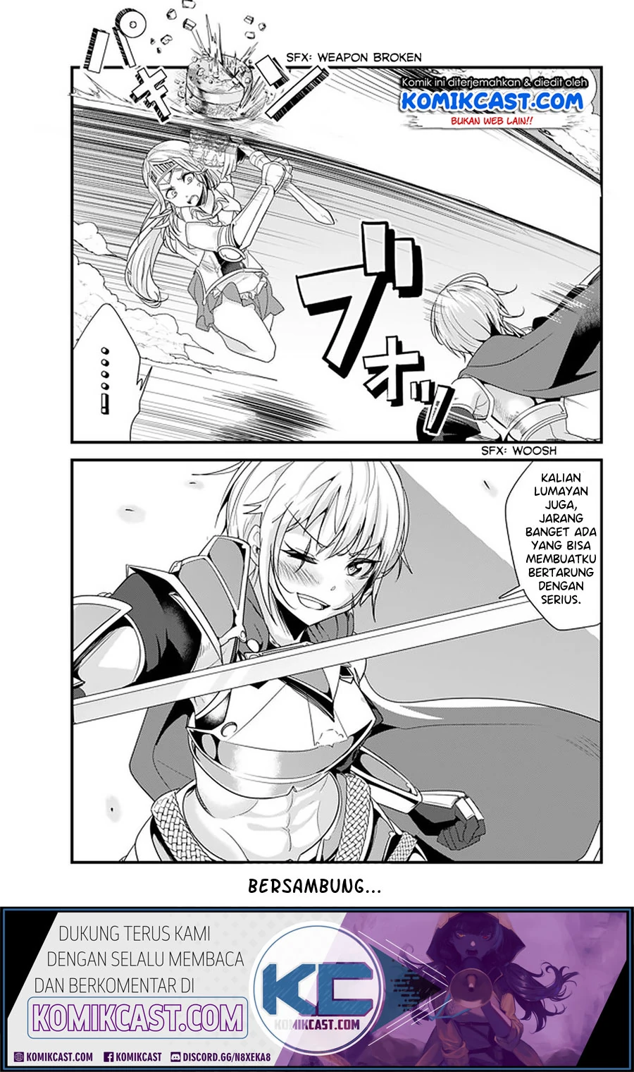 Halaman 7 — Imamade Ichido mo Onnaatsukai sareta Koto ga Nai Onna Kishi wo Onnaatsukai suru Manga Chapter 109