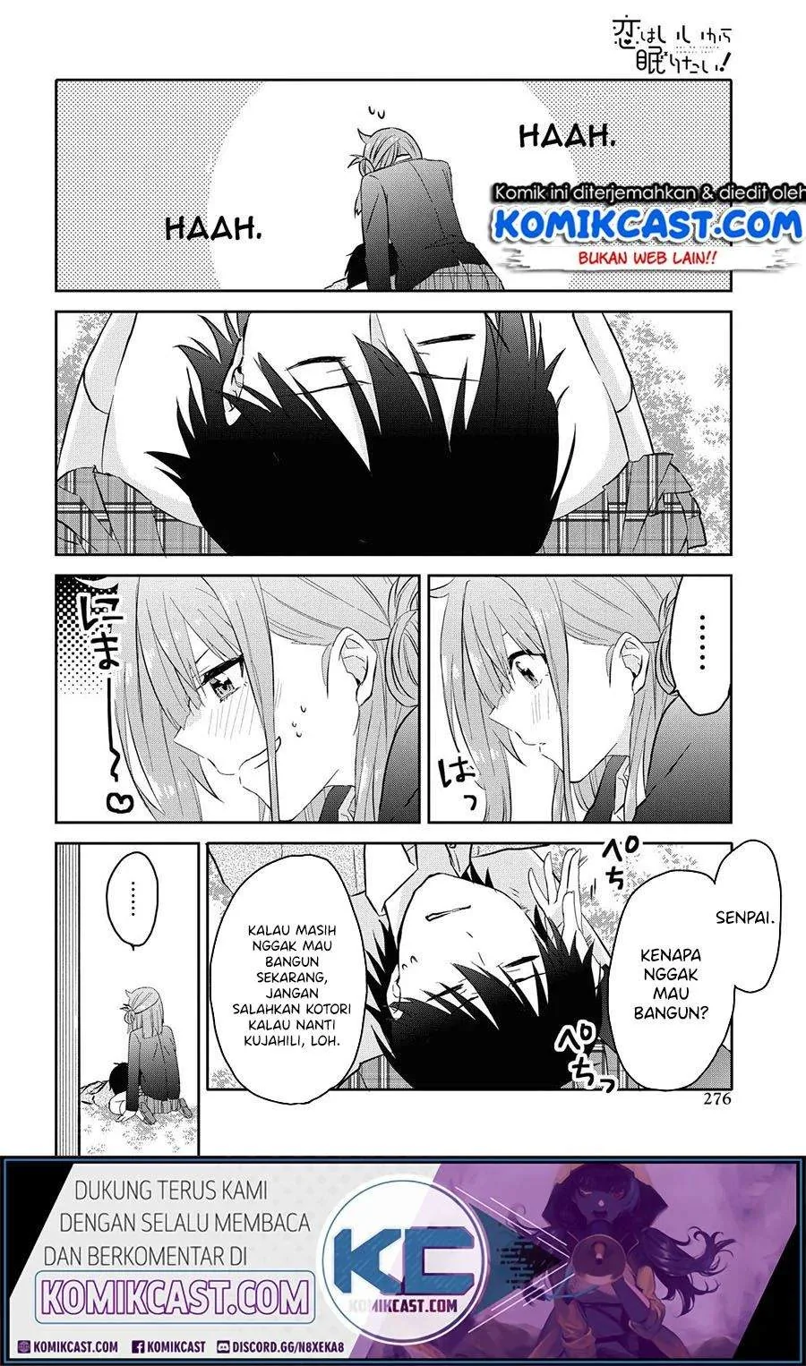 Halaman 21 — Koi wa Ii kara Nemuritai! Chapter 4