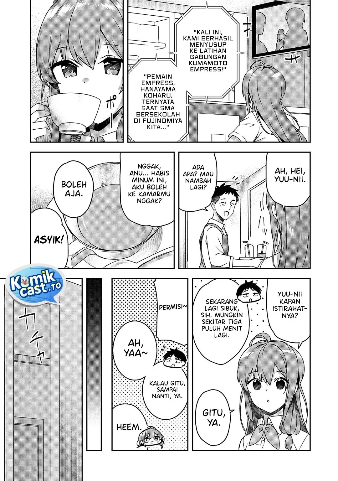 Halaman 4 — 10-nenburi ni Saikai shita Kusogaki wa Seijun Bishoujo JK ni Seichou shiteita Chapter 19