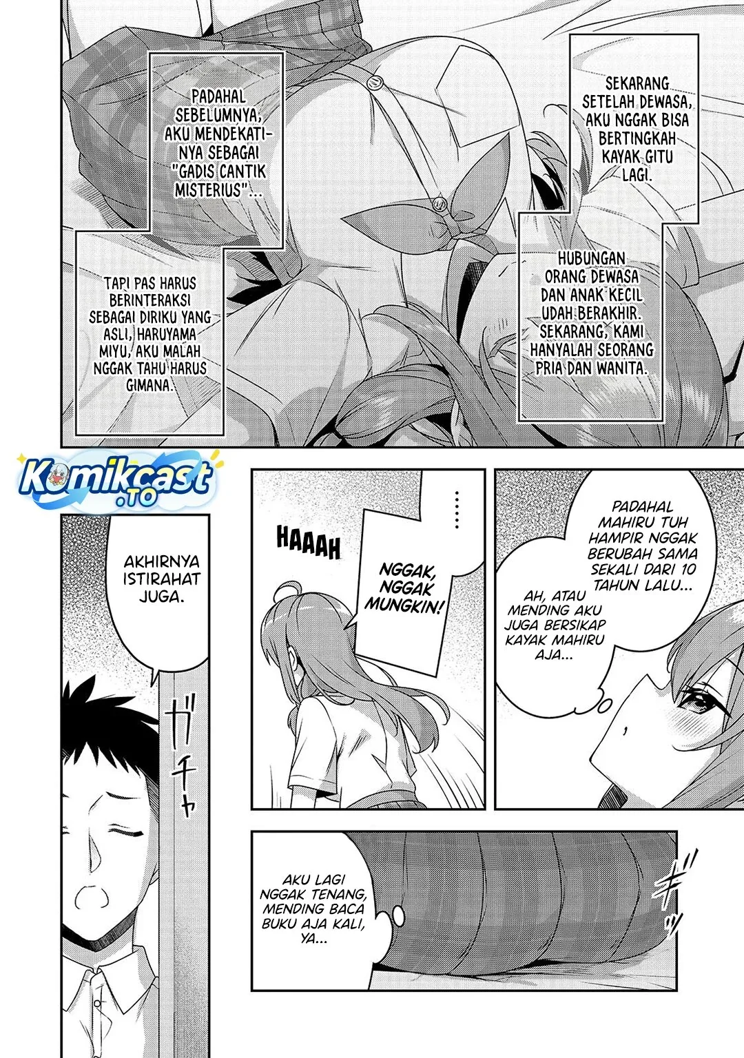 Halaman 7 — 10-nenburi ni Saikai shita Kusogaki wa Seijun Bishoujo JK ni Seichou shiteita Chapter 19